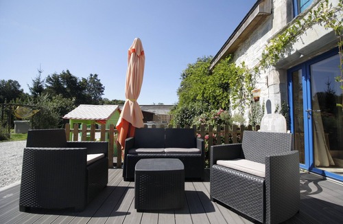 Cleguerec House | Country House 'Kerdrean' with Shared Terrace and Wi-Fi