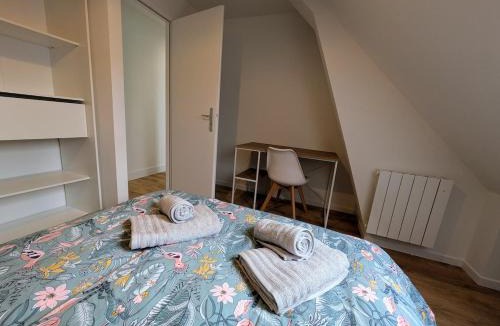 Vannes Apartment | Cozy and bright 3 bedrooms teleworking Vannes