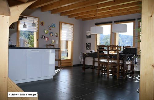 Arvieux Ski Chalet | Cozy, comfortable chalet, breathtaking sunny view