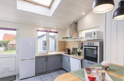 Cosqueville Cottage | Cozy Seaside Cottage with Terrace, Private Garden & Electric Car Charging