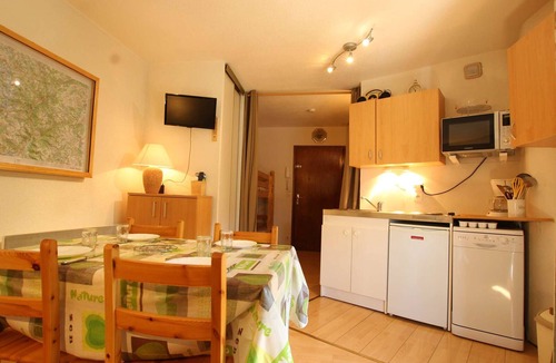 Chantemerle Apartment | Cozy Studio for 4 in Serre-Chevalier, Near Shops & Ski Slopes