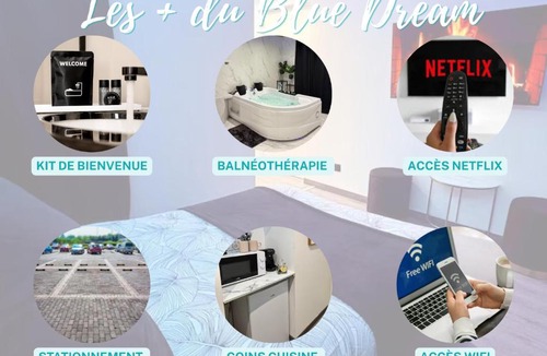 Graville Apartment | Dalikyda - Blue Dream - Balneo - Netflix - Cocoon