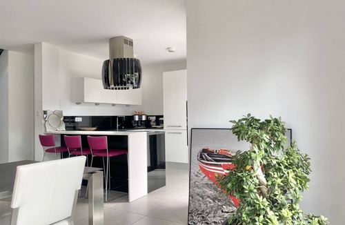 Concarneau Villa | Design Villa with Heated Pool, Garden & Beaches 5 min Away