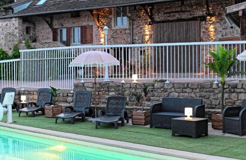Bergesserin House | Domaine-Bayard avec grande piscine privative et climatisation