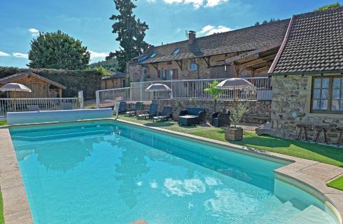 Bergesserin House | Domaine-Bayard avec grande piscine privative et climatisation