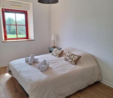 La Vraie-Croix Apartment | Domaine de Bobehec - Gîte de groupe, chambres & Salle - jusqu'à 30 couchages - Morbihan proche Vannes et plages