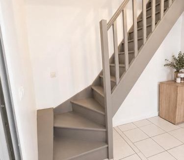 Bourgoin-Jallieu Apartment | Duplex climatisé avec 2 chambres proche centre ville