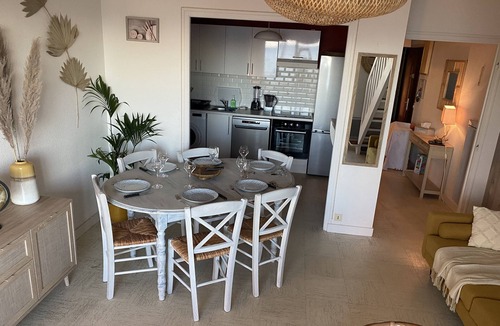 Damgan Apartment | DUPLEX T4 IMPRENABLE OCEAN VIEW DIRECT BEACH ACCESS 3 bedrooms sleeps 8