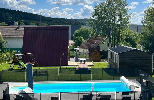 Loray Ski Chalet | Enchanted cabin with pool-spa
