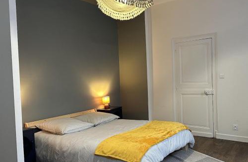 Bourges Apartment | Ensemble Privatif - T3 et T4 - 190m2 - 10 pers - Cour et Parking - Hypercentre
