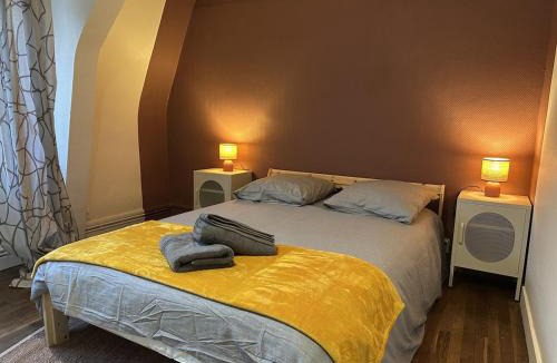 Bourges Apartment | Ensemble Privatif - T3 et T4 - 190m2 - 10 pers - Cour et Parking - Hypercentre