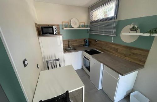 Montferrier-sur-Lez Apartment | Equipped Studio, 2 hours per day acces to a private swinmming pool