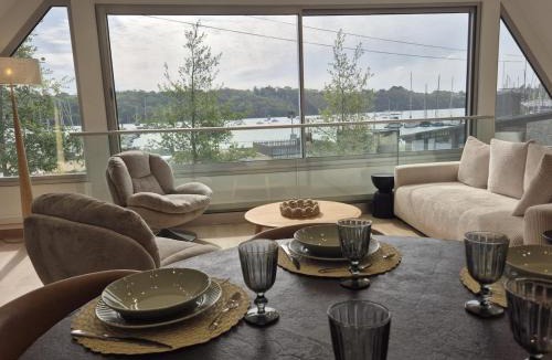 Lezardrieux Apartment | Exceptional duplex with harbor view 3 bedrooms