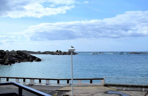 Tregastel Apartment | Exceptional SEA VIEW apartment with WIFI in TREGASTEL