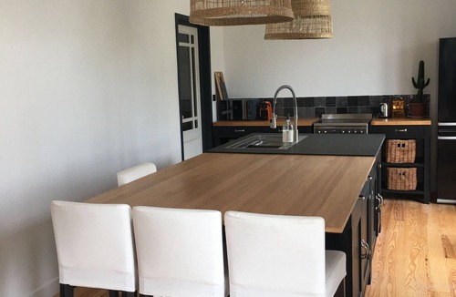 Doelan House | Exceptional view: House with large terrace and garden in Doelan