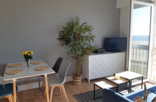 Siouville-Hague Apartment | Exceptional view of Siouville-Hague beach