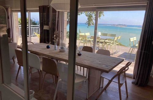 Saint-Cast-le-Guildo Villa | Fabulous Villa overlooking the sea, private escallier on a beach .