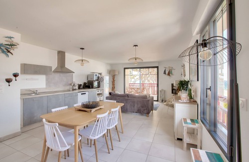 Pleneuf-Val-Andre Apartment | Facing the sea, lovely flat for 8