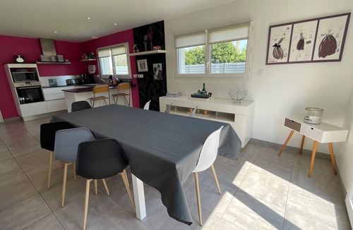 Belz House | Fenced 4* house - direct access to Etel river (300 meters)