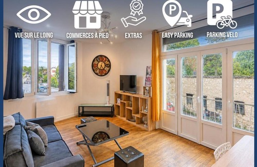 Moret-sur-Loing Apartment | Fil de l'eau Grand T2 rénové - Commerces à pied