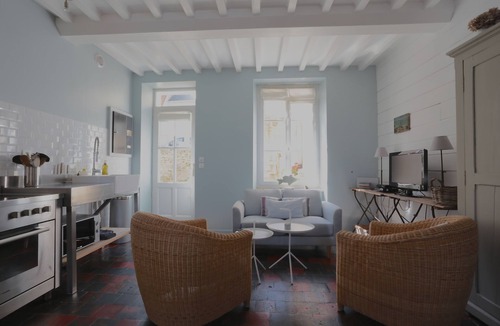 Port-en-Bessin-Huppain House | Fisherman's house in front of the sea, antique charm with modern comfort