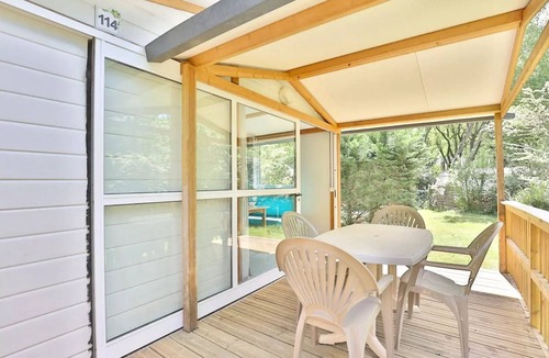 Saint-Paul-les-Dax House | "Forêt" 3-Room Mobile Home for 5 People + TV