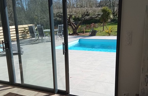 Le Pouldu Villa | For rent, villa with heated pool, close to beaches and center