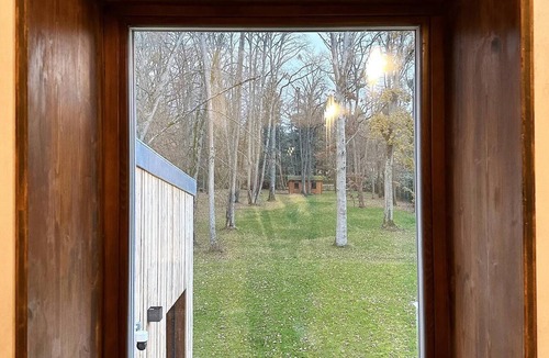 Lamorlaye House | Forest House Designer Eco Lodge for 10, heated pool