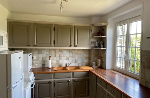 Denneville Cottage | Former bakery restored to a gite, lots of charm, rural location
