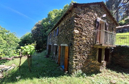 Sainte-Croix-Vallee-Francaise House | Old sheepfold with forest view