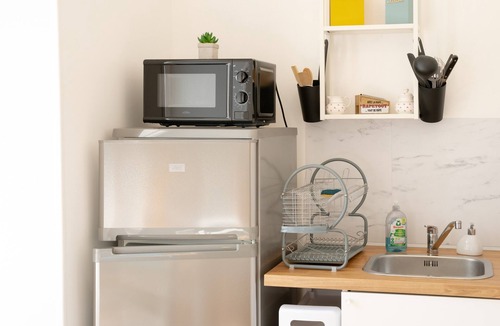 Allevard Apartment | Furnished Studio Opposite the Thermal Baths with Wi-Fi