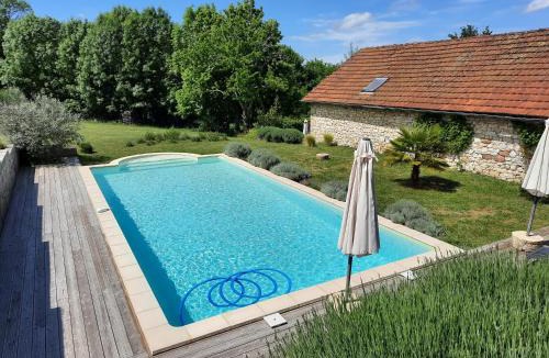 Saint-Cirq-Souillaguet House | Gîte de l'Ane Papillon-3 chb- piscine-jardin