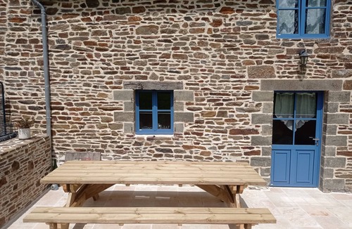 La Boussac House | Gîte de la Blanche Hermine * 8 persons near Mont St Michel and St Malo