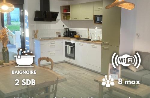 Servon House | Gîte des Pèlerins 8 personnes - 10 minutes du Mt St Michel