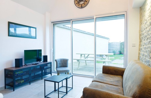 Houesville House | Gîte du Cellier - Jardin et terrasse