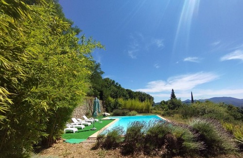 Saint-Andre-de-Majencoules House | Gîte Iris - Mas de la Petite Occitane - Cévennes sud - Nature, Hiking, Swimming pool