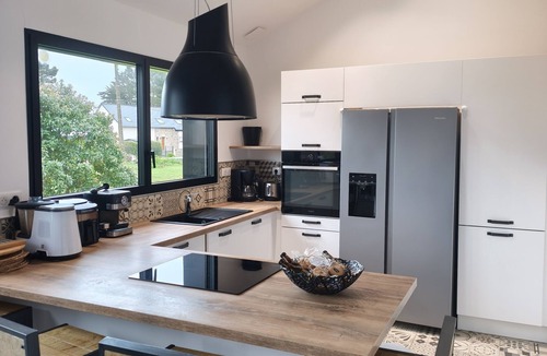 Plouezec Cottage | Gîte Keremma 6 people - Hot tub - Swimming pool