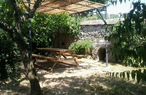 Joyeuse Cottage | Gîte * l'Escoussou 110 m², 3 rooms, charm, nature, heated pool, South Ardèche