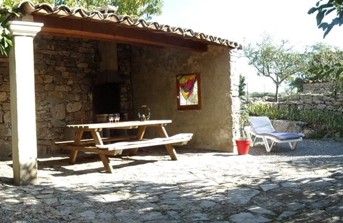 Joyeuse Cottage | Gîte * l'ESCOUSSOU 120m², 4 bedrooms, nature, charm, heated pool, south Ardèche