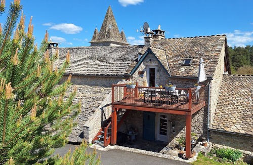 Saint-Georges-de-Levejac House | Gîte Sous Voute - LOU Percat - 6 Pers- St Georges de Lévéjac
