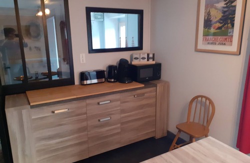 Verrieres-de-Joux Apartment | Gîte des Hauts Sapins 4* - 8 pers. An ideal location and a soothing atmosphere.