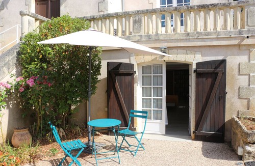 Marcay Apartment | Gite du Picot: quiet and relaxing, with a large garden.