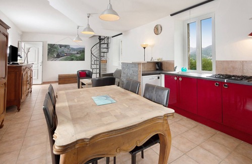 Saint-Jean-du-Gard Apartment | “Gîte - La Magnanerie” with Mountain View, Shared Pool, and Wi-Fi