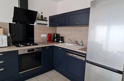 Saint-Marcouf Cottage | Gite la mer, les pieds dans l'eau for 4 people