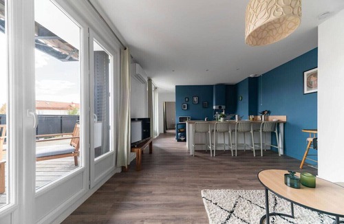 Clermont-Ferrand Apartment | Grand Appartement design 2 chambres, parking privé