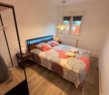Forbach Apartment | Grand T4 moderne à Forbach Wi-Fi & Parking