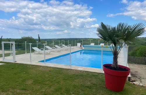 Beaumat House | Grange avec vue, proche de Sarlat, calme et dépaysement au coeur du Lot