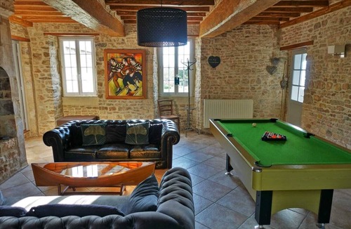 Isigny-sur-Mer Cottage | Great Ancient Renovated with fireplace and billiards