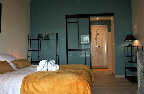 Tercis-les-Bains Bed & Breakfast | Guest room "L'adour" at Domaine Castetbieilh