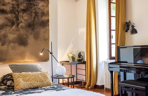 Saint-Barthelemy Bed & Breakfast | Guest Room “La Felicita - Piano” with Shared Terrace & Garden, Wi-Fi